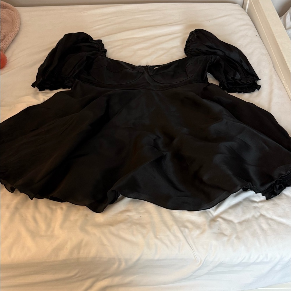 Selkie black dress, size 3X - Picture 3 of 4